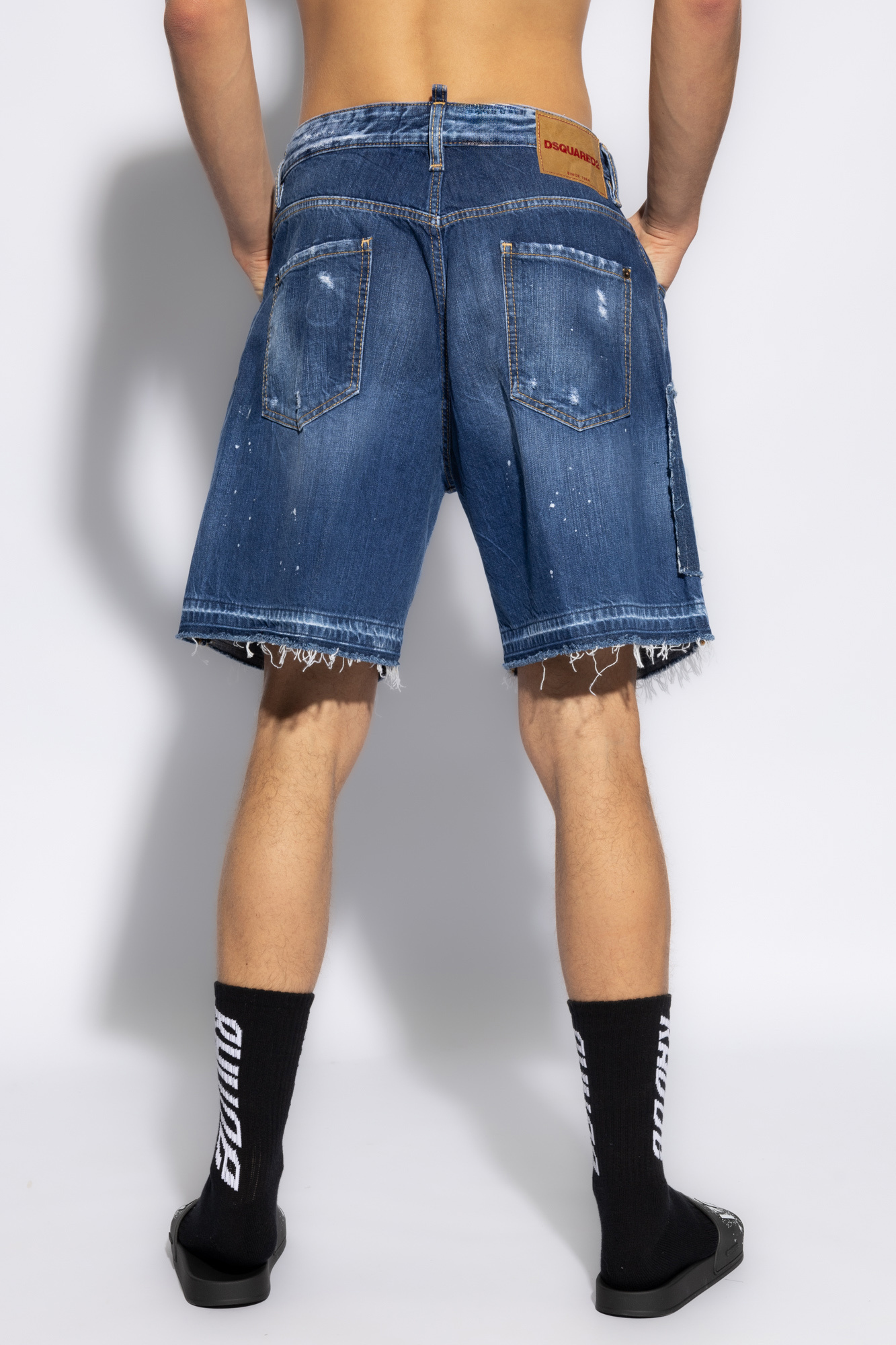 Womens Denim Paperbag Shorts - GenesinlifeShops Canada